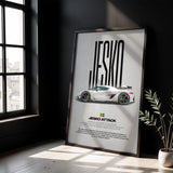 Jesko Attack Car Poster