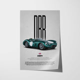 DBR1 Car Poster