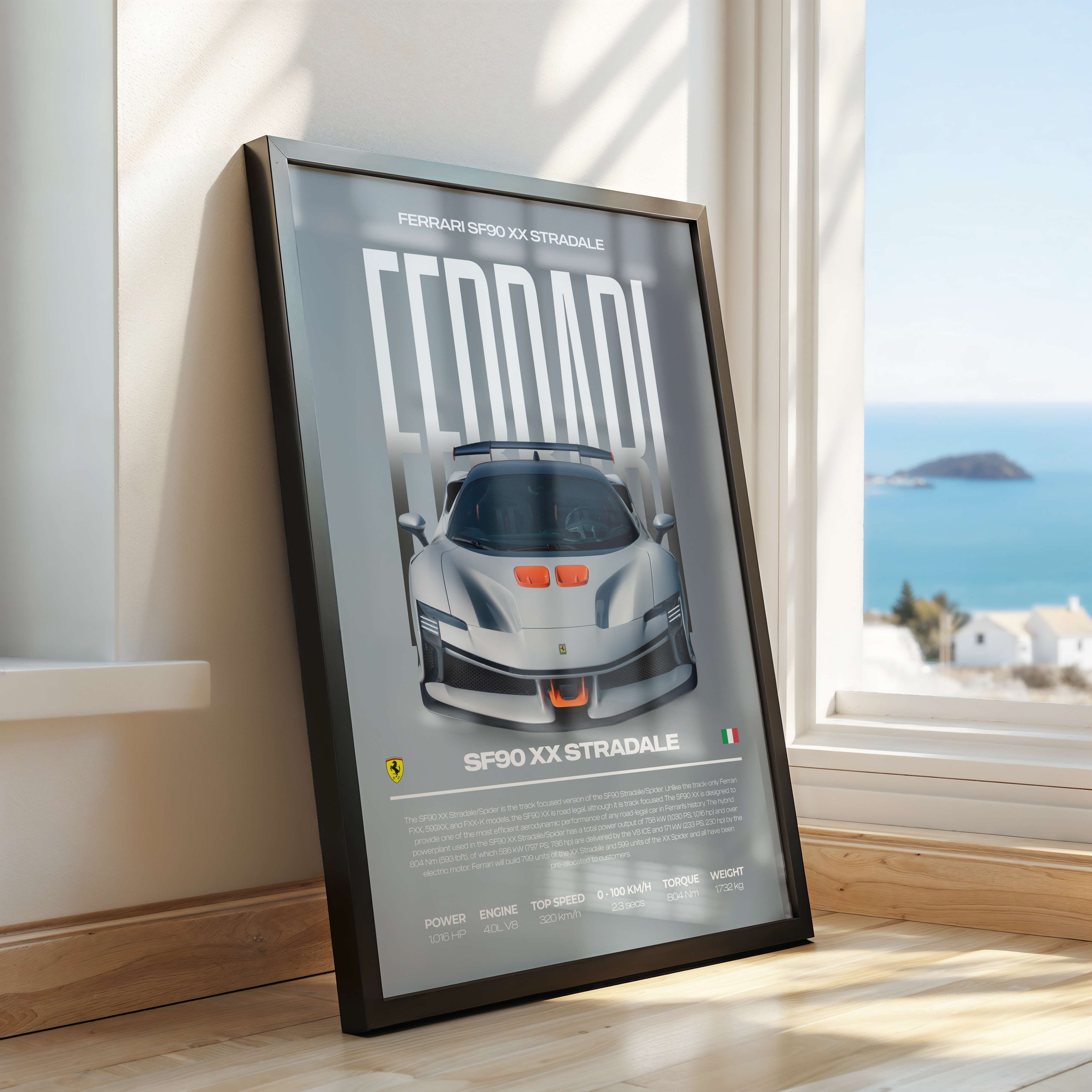 Ferrari SF90 XX Stradale Poster