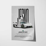 Jesko Attack Car Poster
