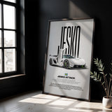 Jesko Attack Car Poster