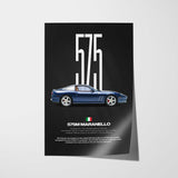 575M Maranello Car Poster