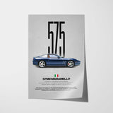 575M Maranello Car Poster