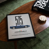 575M Maranello Car Poster