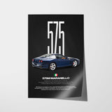 575M Maranello Car Poster