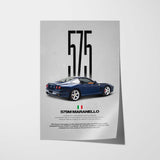 575M Maranello Car Poster