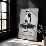 575M Maranello Car Poster