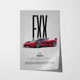 FXX-K Car Poster