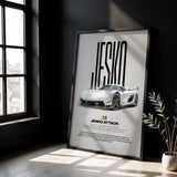 Jesko Attack Car Poster