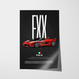 FXX-K Car Poster