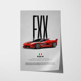 FXX-K Car Poster