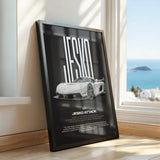 Jesko Attack Car Poster