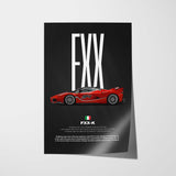 FXX-K Car Poster