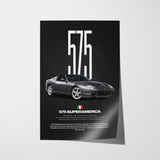 575 Superamerica Car Poster