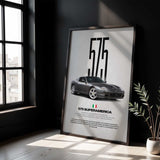 575 Superamerica Car Poster