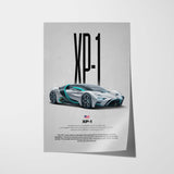 XP-1 Car Poster