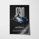 Jesko Absolut Car Poster