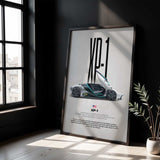 XP-1 Car Poster