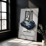 Jesko Absolut Car Poster
