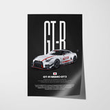 GT-R Nismo GT3 Car Poster