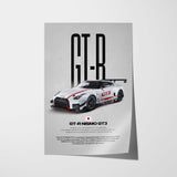 GT-R Nismo GT3 Car Poster
