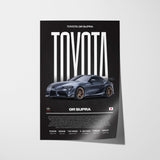 Toyota GR Supra Poster