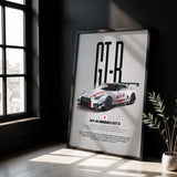GT-R Nismo GT3 Car Poster