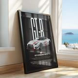 GT-R Nismo GT3 Car Poster