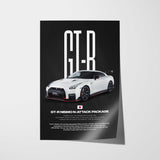 GT-R NISMO N-Attack Car Poster