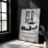 GT-R NISMO N-Attack Car Poster