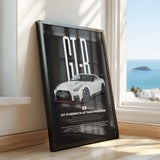 GT-R NISMO N-Attack Car Poster
