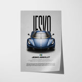 Jesko Absolut Car Poster