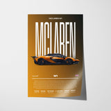 McLaren W1 Poster