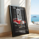 GT1 Car Poster