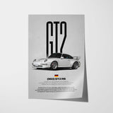 GT2 (993) Car Poster