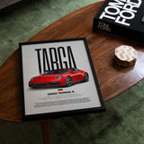 Targa 4 (992) Car Poster