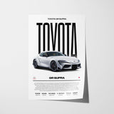 Toyota GR Supra Poster