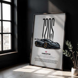 720S GT3X Car Poster