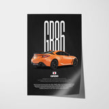 GR86 Car Poster