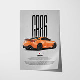 GR86 Car Poster