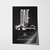 One1 Car Poster