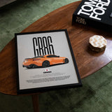 GR86 Car Poster