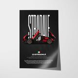 33 Stradale Car Poster
