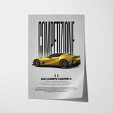 812 Competizione A Car Poster
