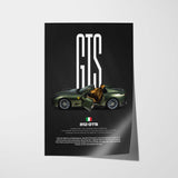 812 GTS Car Poster