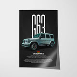 G63 Car Poster