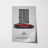 Roma Car Poster