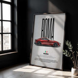 Roma Car Poster