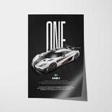 One1 Car Poster