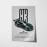 GT3 RS Car Poster